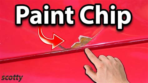 fixing car paint chips